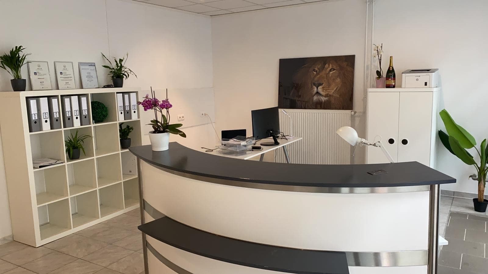 Büro von Elephant Monteurzimmer in Neumünster, Am Haart 224 – direkter Ansprechpartner vor Ort